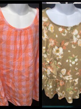 Girls 2ct Shirt Bundle Size: Extra Extra Large